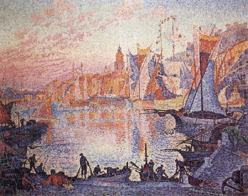 The Port of Saint-Tropez, Paul Signac